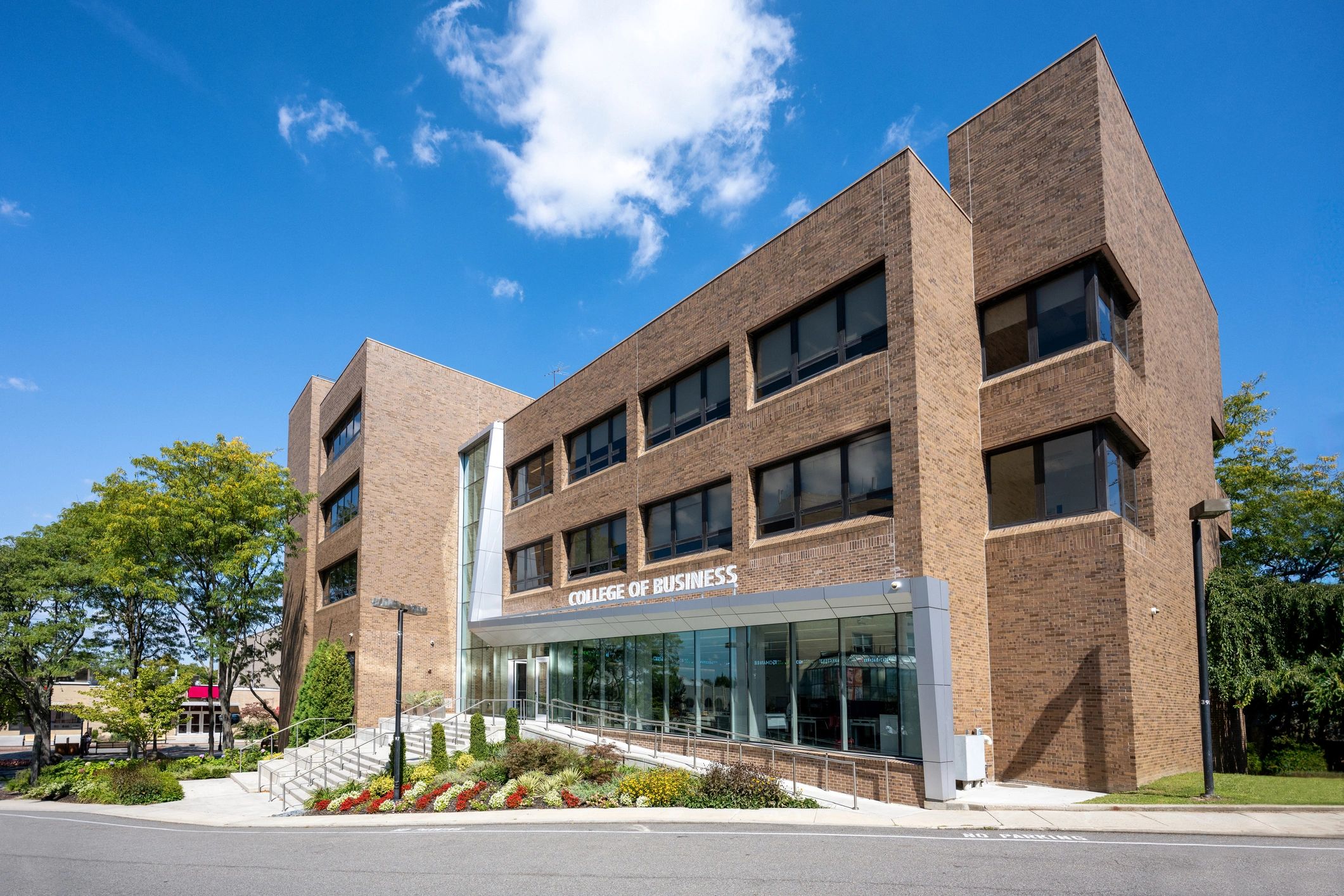 Education campus building representing the training center environment