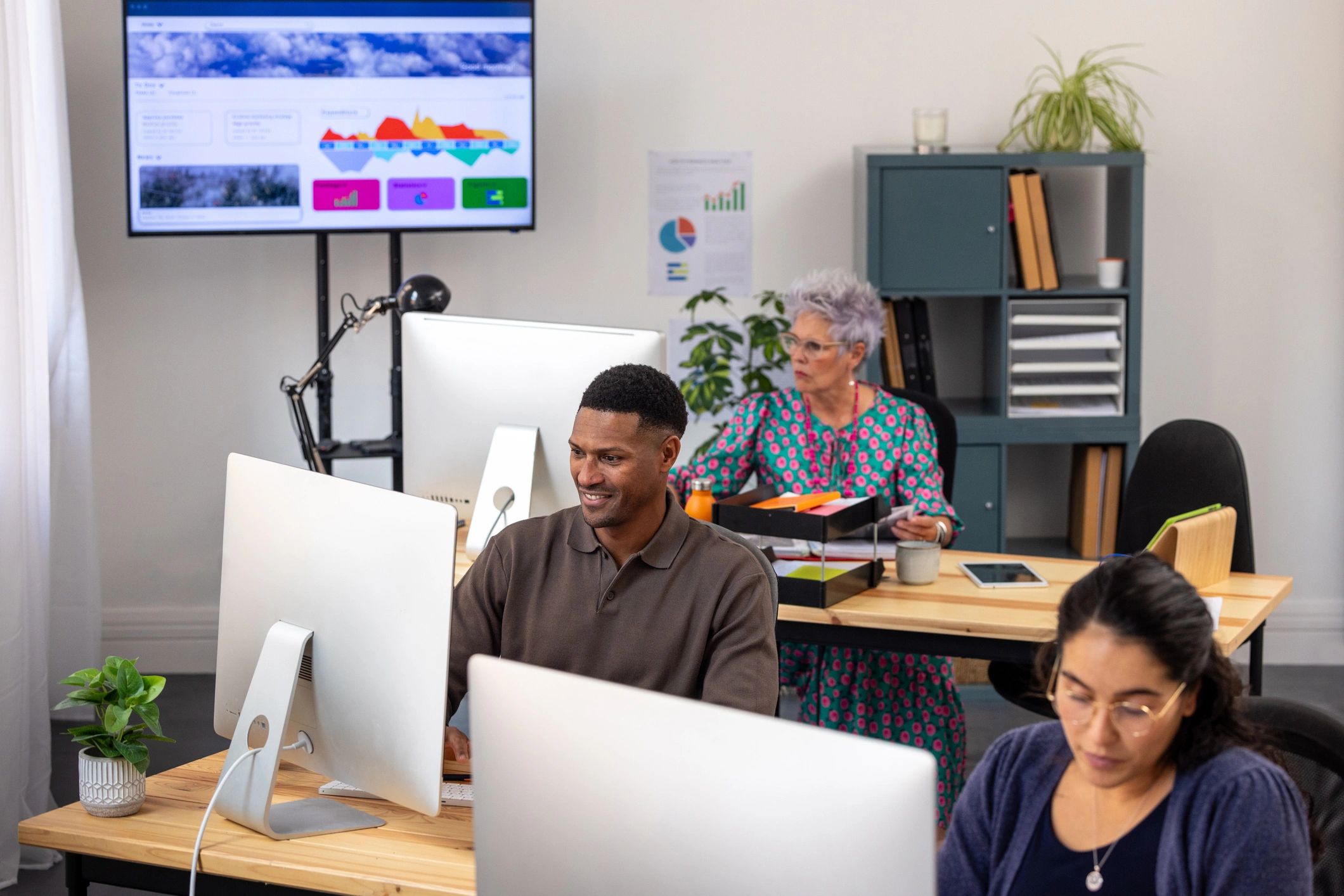 Learners in a computer-based training environment